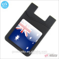 Factory direct price silicone mobile phone card holder 3m sticker card holder wallet